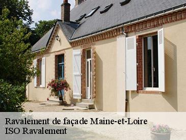 Ravalement de façade 49 Maine-et-Loire  