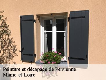 Peinture et décapage de Persienne Maine-et-Loire