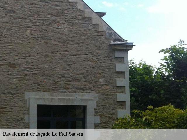 Ravalement de façade  le-fief-sauvin-49600 