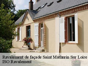 Ravalement de façade  saint-mathurin-sur-loire-49250 