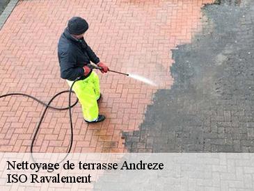 Nettoyage de terrasse andreze-49600 ISO Ravalement