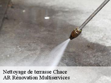 Nettoyage de terrasse chace-49400 AR Rénovation Multiservices