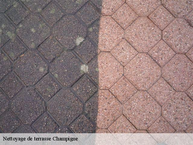 Nettoyage de terrasse  champigne-49330 