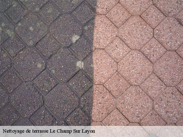 Nettoyage de terrasse  le-champ-sur-layon-49380 