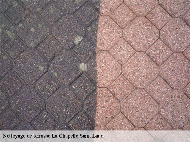 Nettoyage de terrasse  la-chapelle-saint-laud-49140 
