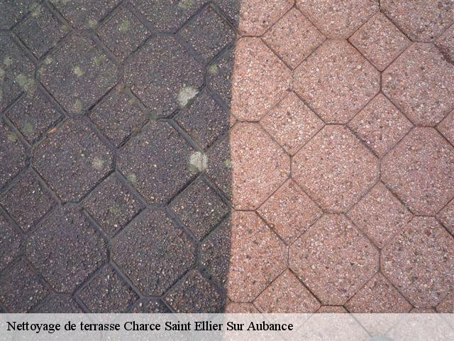 Nettoyage de terrasse  charce-saint-ellier-sur-aubance-49320 