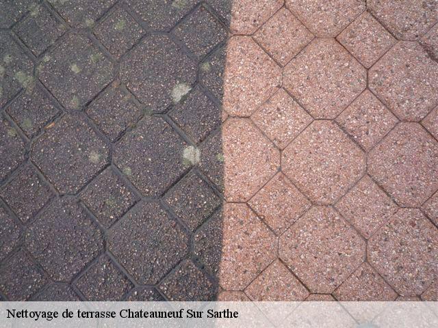 Nettoyage de terrasse  chateauneuf-sur-sarthe-49330 