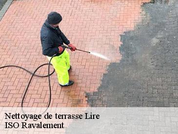 Nettoyage de terrasse lire-49530 ISO Ravalement