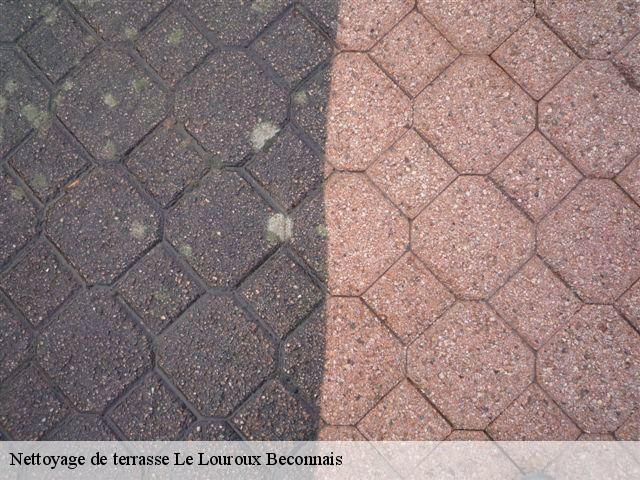 Nettoyage de terrasse  le-louroux-beconnais-49370 