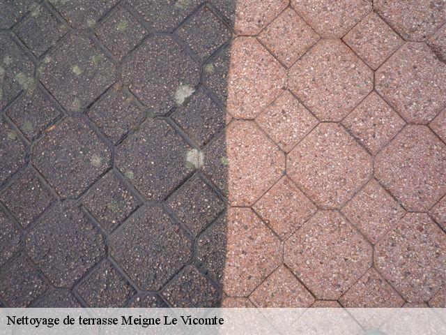 Nettoyage de terrasse  meigne-le-vicomte-49490 