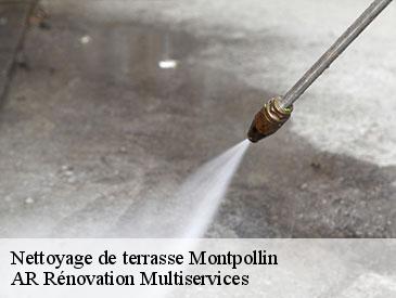 Nettoyage de terrasse montpollin-49150 AR Rénovation Multiservices