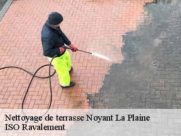 Nettoyage de terrasse  noyant-la-plaine-49700 