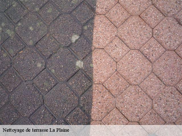 Nettoyage de terrasse  la-plaine-49360 