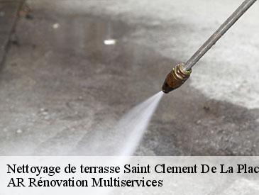 Nettoyage de terrasse  saint-clement-de-la-place-49370 AR Rénovation Multiservices 