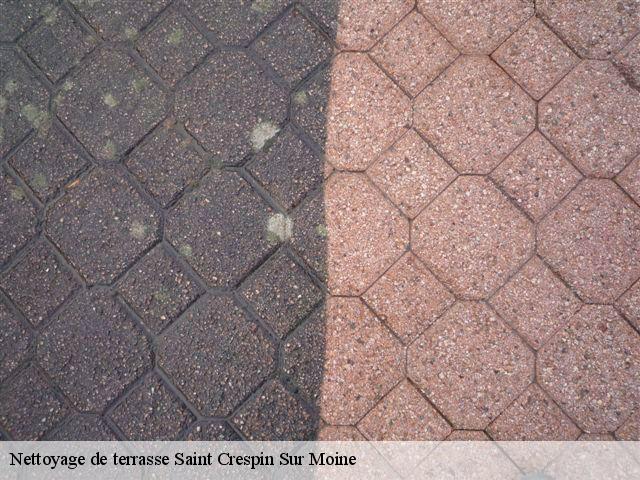 Nettoyage de terrasse  saint-crespin-sur-moine-49230 
