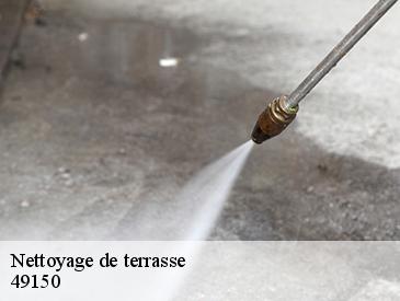 Nettoyage de terrasse 49150