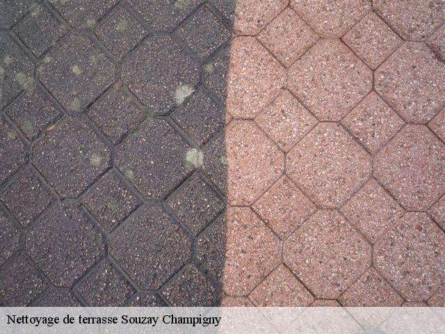 Nettoyage de terrasse  souzay-champigny-49400 