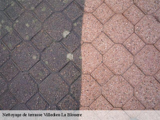 Nettoyage de terrasse  villedieu-la-blouere-49450 