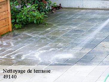 Nettoyage de terrasse  49140