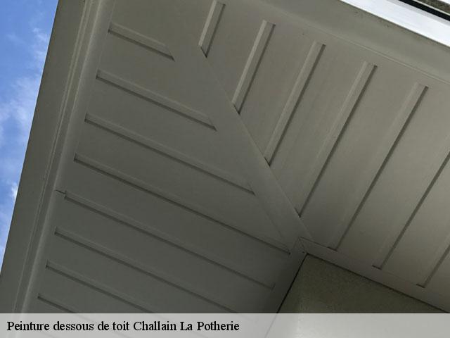 Peinture dessous de toit  challain-la-potherie-49440 