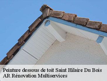 Peinture dessous de toit saint-hilaire-du-bois-49310 AR Rénovation Multiservices