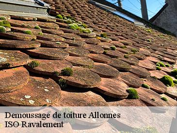 Demoussage de toiture  allonnes-49650 