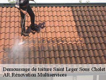 Demoussage de toiture  saint-leger-sous-cholet-49280 AR Rénovation Multiservices 