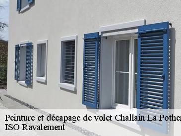 Peinture et décapage de volet challain-la-potherie-49440 ISO Ravalement