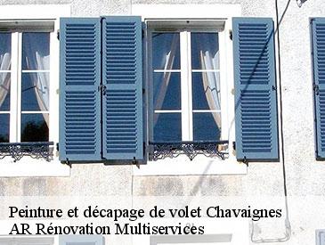 Peinture et décapage de volet chavaignes-49490 AR Rénovation Multiservices