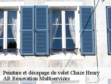 Peinture et décapage de volet chaze-henry-49860 AR Rénovation Multiservices