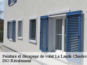 Peinture et décapage de volet la-lande-chasles-49150