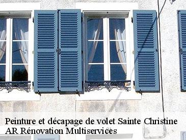Peinture et décapage de volet  sainte-christine-49120 AR Rénovation Multiservices 