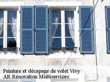 Peinture et décapage de volet  vivy-49680 AR Rénovation Multiservices 