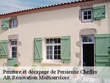 Peinture et décapage de Persienne cheffes-49125 AR Rénovation Multiservices