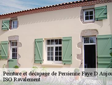 Peinture et décapage de Persienne faye-d-anjou-49380 ISO Ravalement